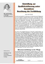 Einstellung zur Qualitätssicherung unter besonderer Beachtung der Fortbildung