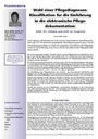 Wahl einer Pflegediagnosen-Klassifikation für die Einführungin die elektronische Pflegedokumentation