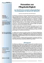 Prävention von Pflegebedürftigkeit - Zur Identifikation potentiell pflegebedürftigerPersonengruppen am Beispiel der AOK Berlin