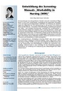 Entwicklung des Screening-Manuals „Workability in Nursing (WiN)”