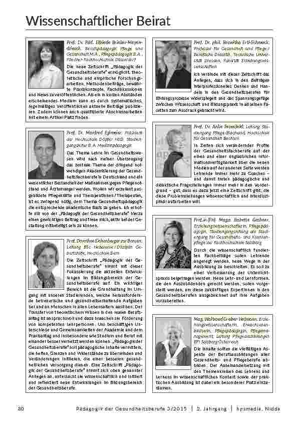 Wissenschaftlicher Beirat