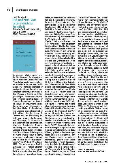 Buchbesprechungen