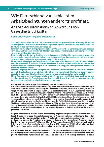 Wie Deutschland von schlechten Arbeitsbedingungen anderorts profitiert.