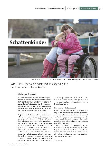 Schattenkinder: Wie Geschwister von Kindern mit Behinderung ihre Bedürfnisse artikulieren können