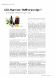 CBD: Hype oder Hoffnungsträger?
