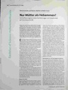 Nur Mütter als Hebammen? Der Einfluss eigener Geburtserfahrungen von Hebammen auf ihre Geburtshilfe