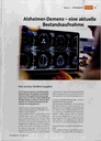 Alzheimer-Demenz eine aktuelle Bestandsaufnahme