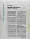 Familie in der Ferne