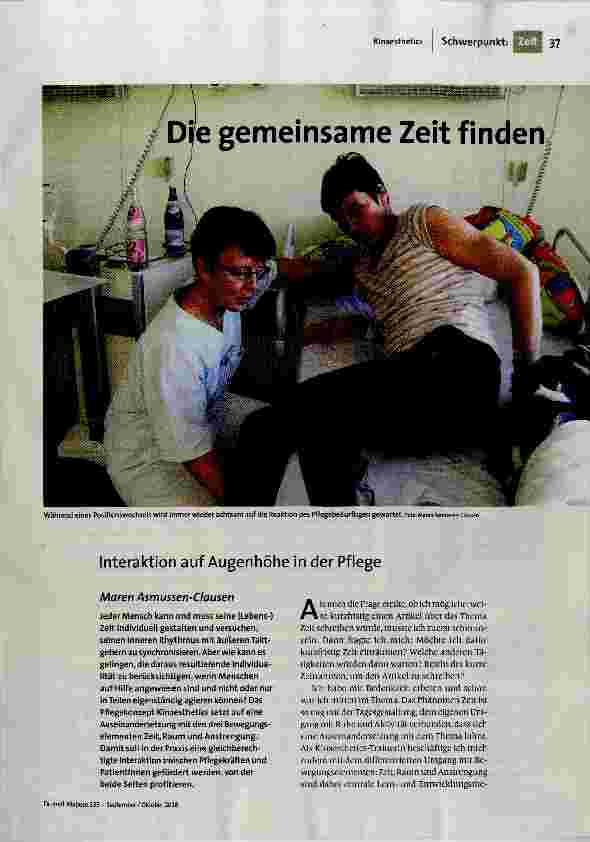 Die gemeinsame Zeit finden