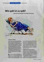 Wie spät ist zu spät?