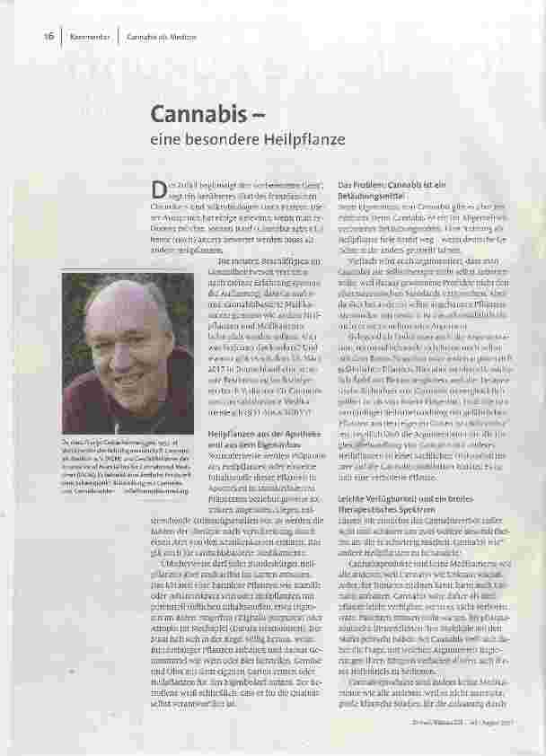 Cannabiseine besondere Heilpflanze