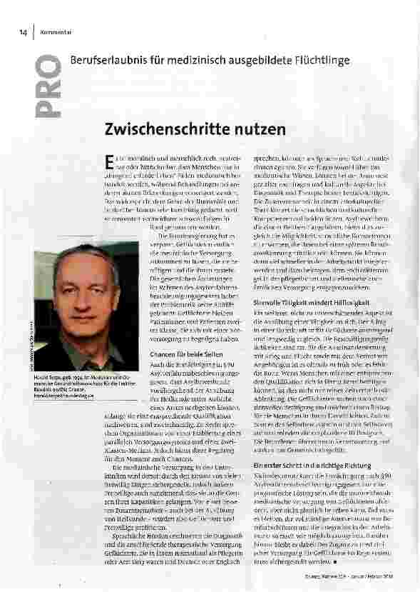 Zwischenschritte nutzen