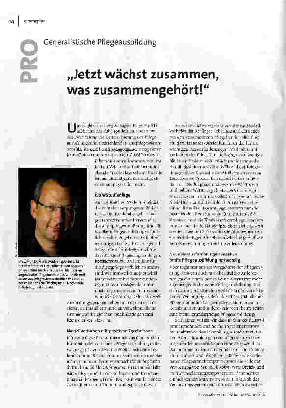 Jetzt wächst zusammen, was zusammengehört!