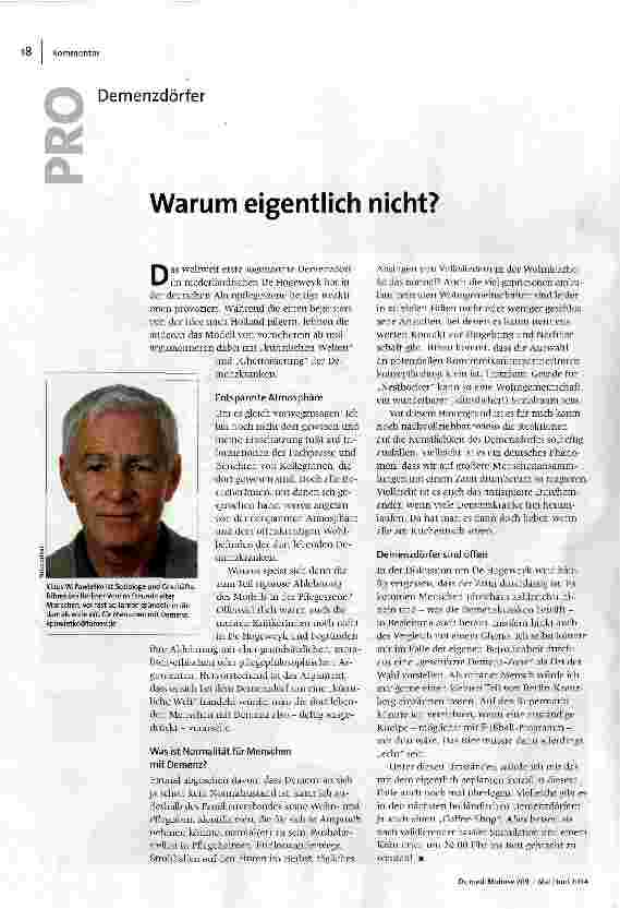 Warum eigentlich nicht?