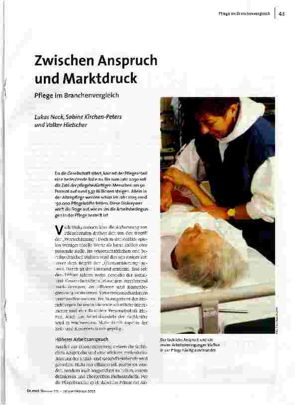Zwischen Anspruch und Marktdruck