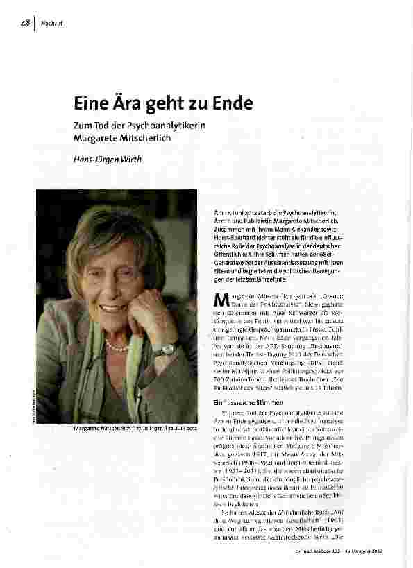 Eine Ära geht zu Ende