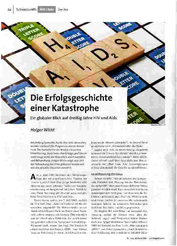 Die Erfolgsgeschichte einer Katastrophe