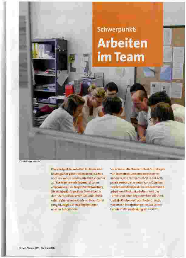 Nicht jede Gruppe ist ein Team