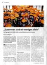„Zusammen sind wir weniger allein