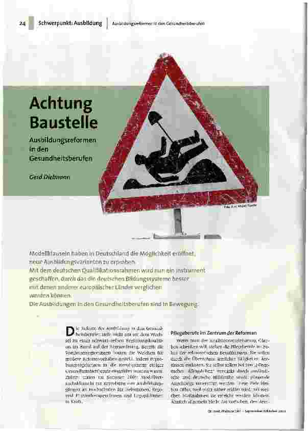 Achtung Baustelle
