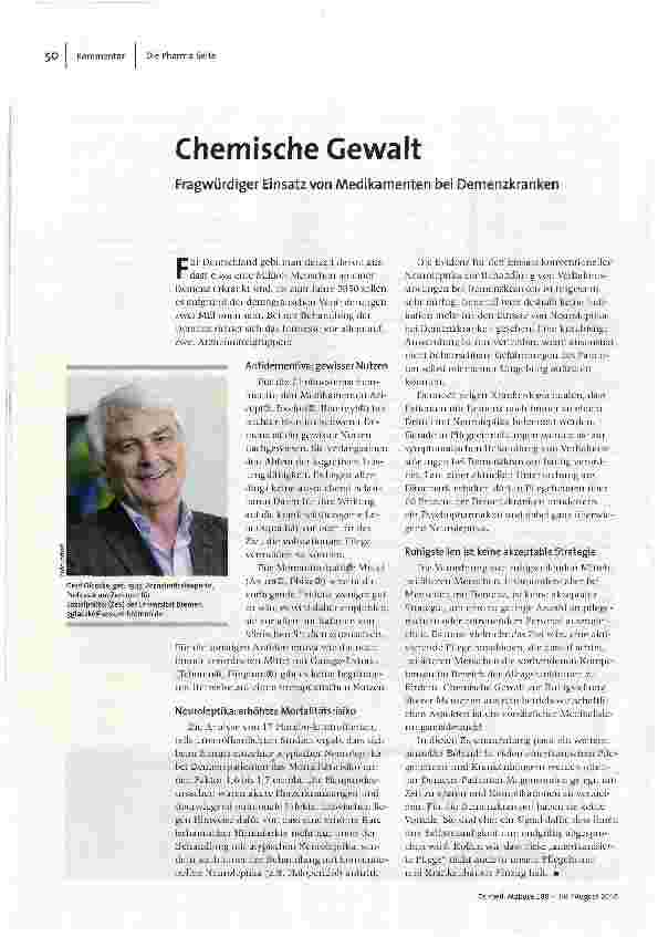 Chemische Gewalt
