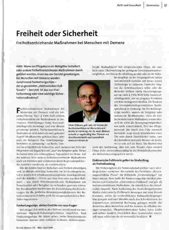Freiheit oder Sicherheit
