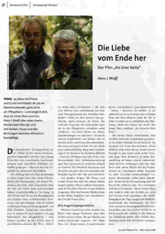 Die Liebe vom Ende her