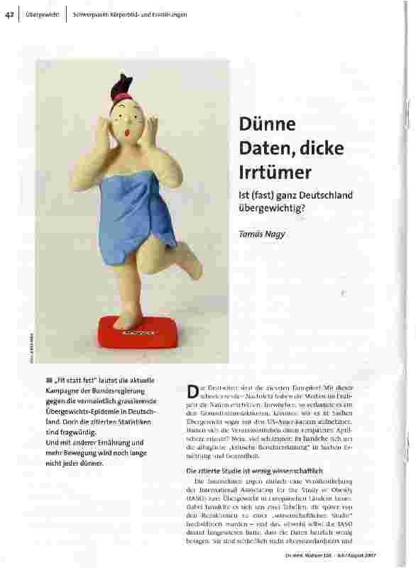 Dünne Daten, dicke Irrtümer