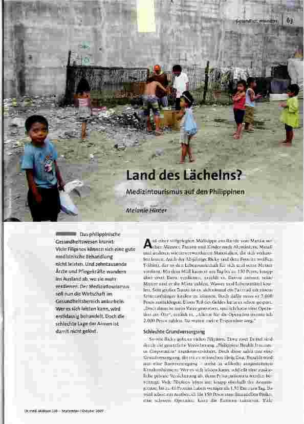 Land des Lächelns?