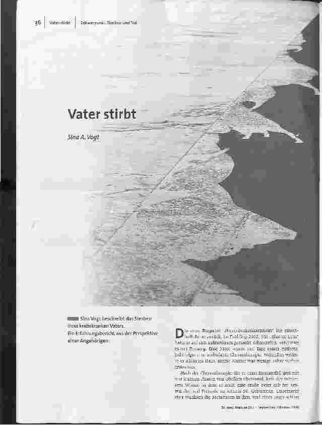 Vater stirbt