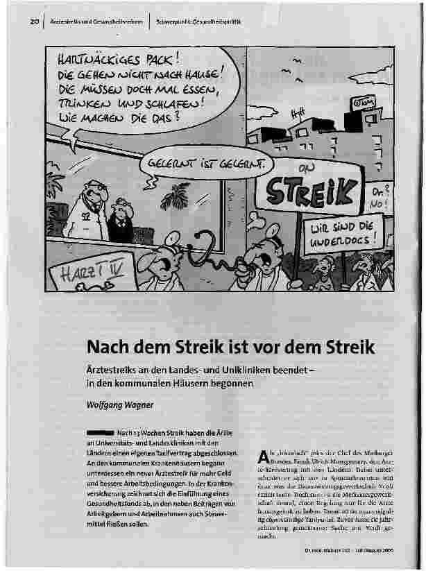 Nach dem Streik ist vor dem Streik