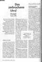 Das zerbrochene Ideal