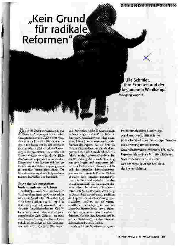 Kein Grund für radikale Reformen