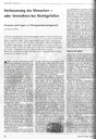 Verbesserung des Menschen - oder Vernichten bei Nichtgefallen Hinweise und Fragen zur Präimplantationsdiagnostik