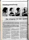 Wiedergutmachung Der Umgang mit den Opfern