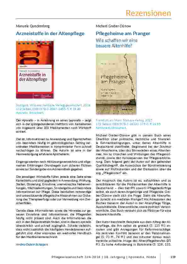 Rezensionen/Pressespiegel