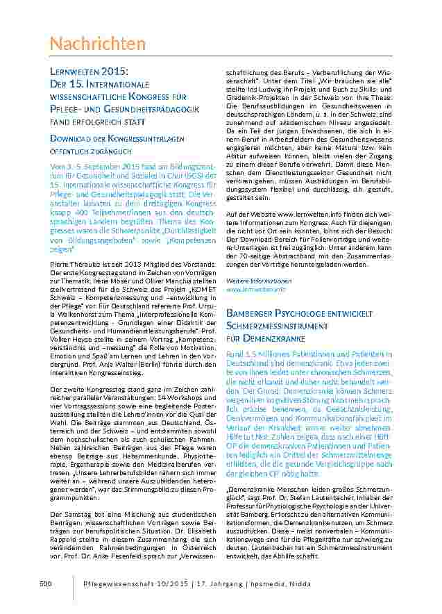 Nachrichten