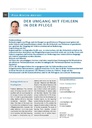 Der Umgang mit Fehlern in der Pflege